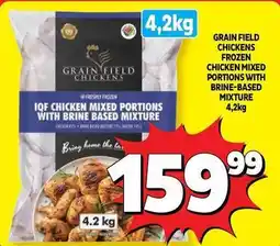 Usave Frozen - chicken mixed portions with brine based mixture offer