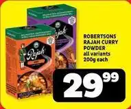 Usave Robertsons - rajah curry powder offer