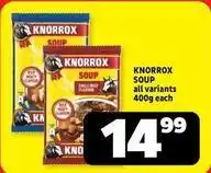 Usave Knorrox - soup offer