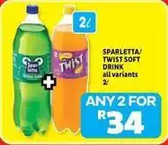 Usave Spar - soft drink offer