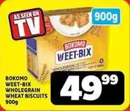 Usave Bokomo - weet-bix wholegrain wheat biscuits offer