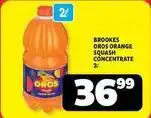 Usave Brookes - orange squash concentrate offer