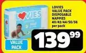 Usave Lovies - disposable napppies offer