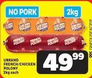 Usave Polo - french/chicken polony offer