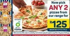 Pick n Pay Pizzas offer