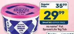 Pick n Pay Fat spread lite 1kg tub offer