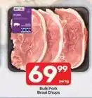 Pick n Pay Bulk pork braai chops offer