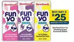 Pick n Pay Dewfresh - fun-yo drinking snack offer