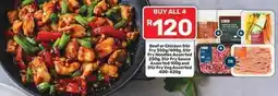Pick n Pay Beef or chicken stir fry offer