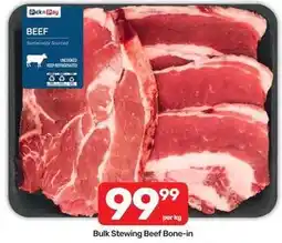 Pick n Pay Pick n pay - bulk stewing beef bone-in offer