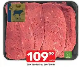 Pick n Pay Bulk tenderised beef steak offer