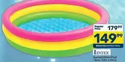 Pick n Pay Intex - sunset glow pool offer