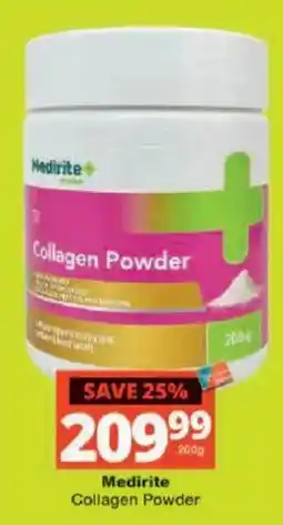 Checkers Medirite Collagen Powder offer