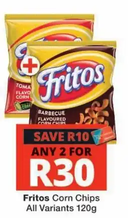Checkers Fritos Corn Chips offer