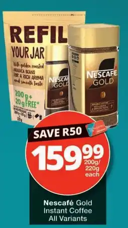 Checkers Nescafe Gold Instant Coffee offer