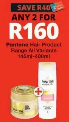Checkers Pantene Hair Product offer
