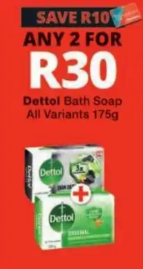 Checkers Dettol Bath Soap offer
