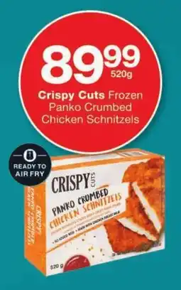 Checkers Crispy Cuts Panko Crumbed Chicken Schnitzels offer