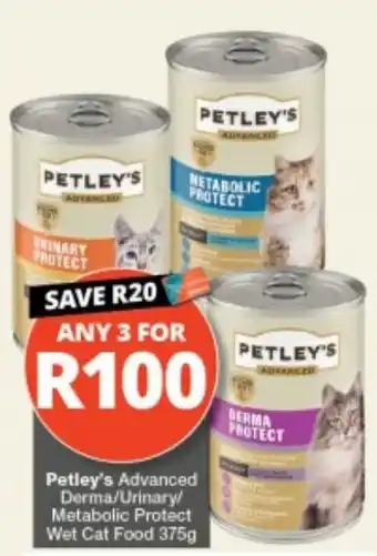 Petley's Advanced Derma/Urinary/Metabolic Protect Wet Cat Food