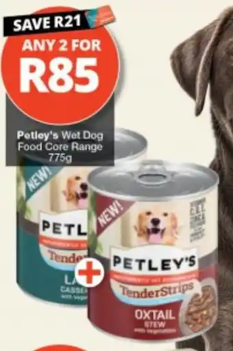 Petley's Wet Dog Food Core Range