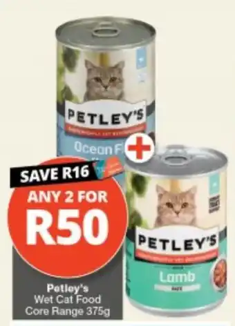 Petley's Wet Cat Food Core Range
