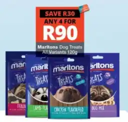 Checkers Marltons Dog Treats offer