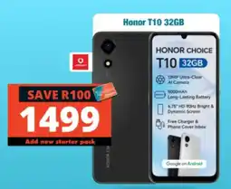 Checkers Honor T10 32GB offer