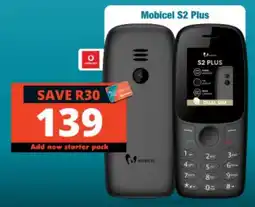 Checkers Mobicel S2 Plus offer