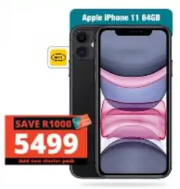 Checkers Apple iPhone 11 64GB offer