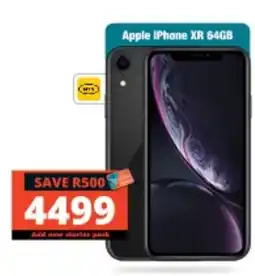 Checkers Apple iPhone XR 64GB offer