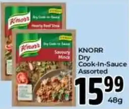 Elite Power Trade Cash & Carry KNORR Dry Cook-In-Sauce Assorted offer