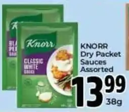 Elite Power Trade Cash & Carry Knorr Dry Packet Sauces Assorted offer