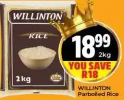 Elite Power Trade Cash & Carry WILLINTON Parboiled Rice offer