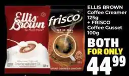 Elite Power Trade Cash & Carry ELLIS BROWN Coffee Creamer + FRISCO Coffee Gusset offer
