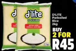 Elite Power Trade Cash & Carry D'LITE Parboiled Rice offer