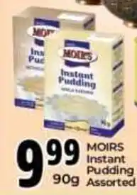 Elite Power Trade Cash & Carry MOIRS Instant Pudding Assorted offer
