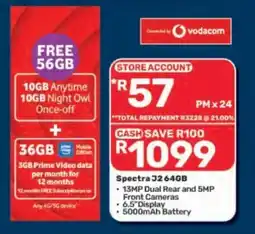 Pick n Pay Spectra J2 64GB offer