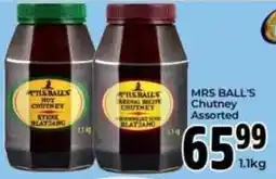 Elite Power Trade Cash & Carry MRS BALL'S Chutney Assorted offer