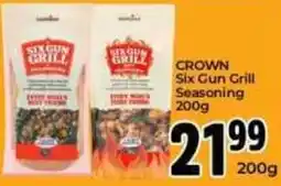Elite Power Trade Cash & Carry Crown Six Gun Grill Seasoning offer