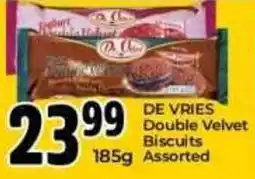 Elite Power Trade Cash & Carry DE VRIES Double Velvet Biscuits Assorted offer