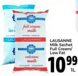 Elite Power Trade Cash & Carry LAUSANNE Milk Sachet Full Cream/Low Fat offer