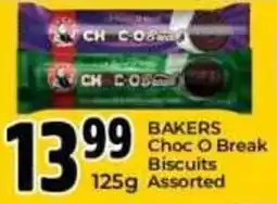 Elite Power Trade Cash & Carry BAKERS Choc O Break Biscuits Assorted offer