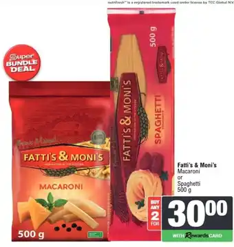 Fatti's & Moni's Macaroni or Spaghetti