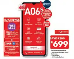 Pick n Pay Vodacom A06s 64GB offer