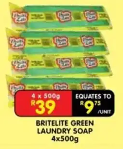 Shoprite Britelite Green Laundry Soap offer