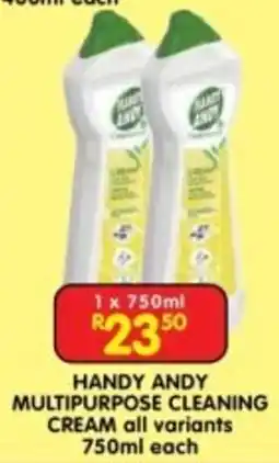 Shoprite HANDY ANDY MULTIPURPOSE CLEANING CREAM offer