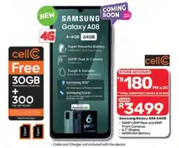 Pick n Pay Samsung Galaxy A08 offer