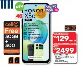 Honor X5d 64GB