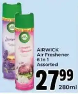 Elite Power Trade Cash & Carry AIRWICK Air Freshener 6 in 1 Assorted offer
