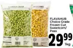 Elite Power Trade Cash & Carry FLAVA HUB Choice Grade Frozen Cut Sweetcorn/Peas offer